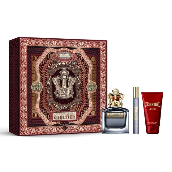 SCANDAL EDT 100ML +  SGEL 75ML + TS 10ML